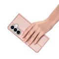 Samsung Galaxy S26 Dux Ducis Skin Pro Flip-deksel - Rosa