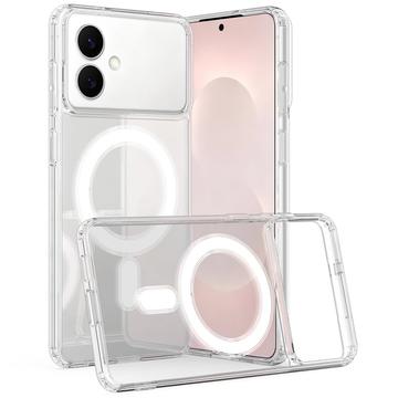 Samsung Galaxy S26 Edge Hybrid-deksel - MagSafe-kompatibel - Gjennomsiktig