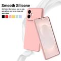 Samsung Galaxy S26 Edge Flytende silikon-deksel med håndstropp - Rosa