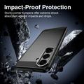 Samsung Galaxy S26 FE Børstet TPU-deksel - karbonfiber - svart