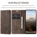 Samsung Galaxy S26 FE Caseme 013 Series Lommebok-deksel - Kaffe