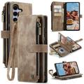 Samsung Galaxy S26 FE Caseme C30 Multifunksjonell Lommebok-deksel - Brun