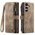 Samsung Galaxy S26 FE Caseme C30 Multifunksjonell Lommebok-deksel - Brun