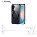 Samsung Galaxy S26 FE Dux Ducis Aimo Hybrid-deksel - Kompatibel med MagSafe - Svart