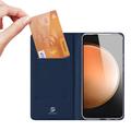 Samsung Galaxy S26 FE Dux Ducis Skin Pro Flip-deksel - Blå