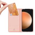 Samsung Galaxy S26 FE Dux Ducis Skin Pro Flip-deksel - Rosa