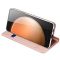 Samsung Galaxy S26 FE Dux Ducis Skin Pro Flip-deksel - Rosa