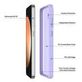 Samsung Galaxy S26 FE Dux Ducis Yind Hybrid-deksel - MagSafe-kompatibel - Lys Lilla