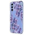 Samsung Galaxy S26 FE TPU-deksel med blomstermønster - Blåregn