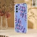 Samsung Galaxy S26 FE TPU-deksel med blomstermønster - Blåregn