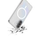 Samsung Galaxy S26 FE Hybrid-deksel - MagSafe-kompatibel - Gjennomsiktig