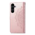 Samsung Galaxy S26 FE Mandala Lommebok-deksel med håndleddsstropp - rosa