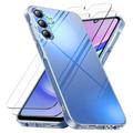 Samsung Galaxy S26 FE TPU-deksel m/ 2x Beskyttelsesglass - Klar