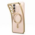 Samsung Galaxy S26 FE Tech-Protect MagFlex-deksel - MagSafe-kompatibelt - Klar / Gull