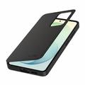Samsung Galaxy S26 FE Tech-Protect Smart Clear View Flip-etui med kortspor - Svart