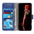 Samsung Galaxy S26 FE Lommebokveske med Stativ - Blå