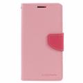 Samsung Galaxy S26 Mercury Goospery Fancy Diary Lommebok-deksel - Rosa