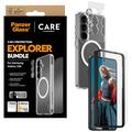 Samsung Galaxy S26 PanzerGlass Care 3-i-1 Explorer-pakke - gjennomsiktig