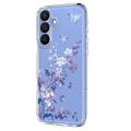 Samsung Galaxy S26 Pro TPU-deksel med blomstermønster - Lilla