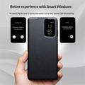 Samsung Galaxy S26 Qialino Smart View Flip-læretui - Svart