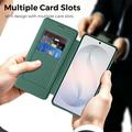 Samsung Galaxy S26 Stilig magnetisk flipp-deksel med RFID-kortspor