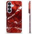 Samsung Galaxy S26 TPU-deksel - Rød Marmor
