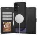 Samsung Galaxy S26 Tech-Protect 2-i-1 lommeboketui - kompatibel med Magsafe - svart