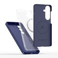 Samsung Galaxy S26 Tech-Protect flytende silikon-deksel - MagSafe-kompatibel - Koboltfiolett