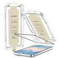 Samsung Galaxy S26 Tech-Protect Quick Set AR+ Beskyttelsesglass - svart kant