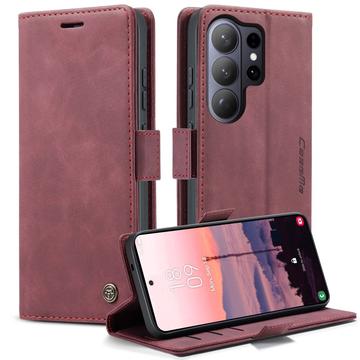 Samsung Galaxy S26 Ultra Caseme 013 Series Lommebok Deksel - Rød