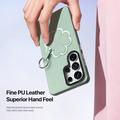 Samsung Galaxy S26 Ultra Dux Ducis Luvy-deksel med fingerring/håndstropp - Grønn / Clover