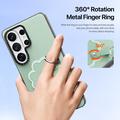 Samsung Galaxy S26 Ultra Dux Ducis Luvy-deksel med fingerring/håndstropp - Grønn / Clover