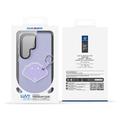 Samsung Galaxy S26 Ultra Dux Ducis Luvy-deksel med fingerring/håndstropp - Lilla / skall