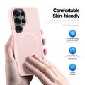 Samsung Galaxy S26 Ultra Dux Ducis Yind Hybrid-deksel - MagSafe-kompatibel - Lyserosa