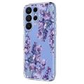 Samsung Galaxy S26 Ultra TPU-deksel med blomstermønster