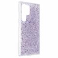 Samsung Galaxy S26 Ultra Glitter Flakes TPU-deksel - Lilla