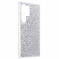 Samsung Galaxy S26 Ultra Glitter Flakes TPU-deksel - Sølv