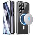 Samsung Galaxy S26 Ultra Magnetisk-deksel med skjermbeskytter i herdet glass - MagSafe-kompatibel - Svart