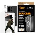 Samsung Galaxy S26 Ultra PanzerGlass Care 3-i-1 Explorer-pakke - gjennomsiktig