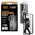 Samsung Galaxy S26 Ultra PanzerGlass Care 3-i-1 Explorer-pakke - gjennomsiktig