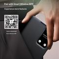 Samsung Galaxy S26 Ultra Qialino Smart View Flip-læretui - Svart