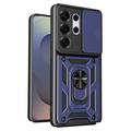 Samsung Galaxy S26 Ultra Hybrid-deksel med Roterende Ring med Kameraskjold