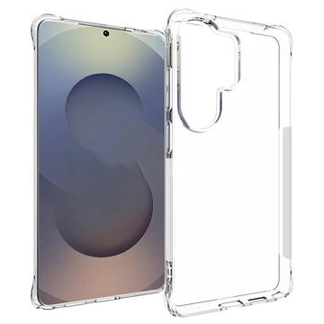 Samsung Galaxy S26 Ultra støtsikkert silikon-deksel - Gjennomsiktig