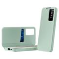 Samsung Galaxy S26 Ultra Smart Clear View Flip-etui med kortspor