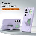 Samsung Galaxy S26 Ultra Smart hybrid-deksel med stående grep - Lilla