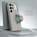 Samsung Galaxy S26 Ultra Smart hybrid-deksel med stående grep - titangrå