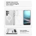 Samsung Galaxy S26 Ultra Spigen Ultra Hybrid Mag Deksel - Hvit / Klar