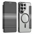 Samsung Galaxy S26 Ultra Stilig magnetisk flipp-deksel med RFID-kortspor