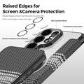 Samsung Galaxy S26 Ultra Stilig magnetisk flipp-deksel med RFID-kortspor - svart