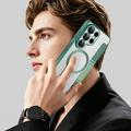 Samsung Galaxy S26 Ultra Stilig magnetisk flipp-deksel med RFID-kortspor - svartgrønn